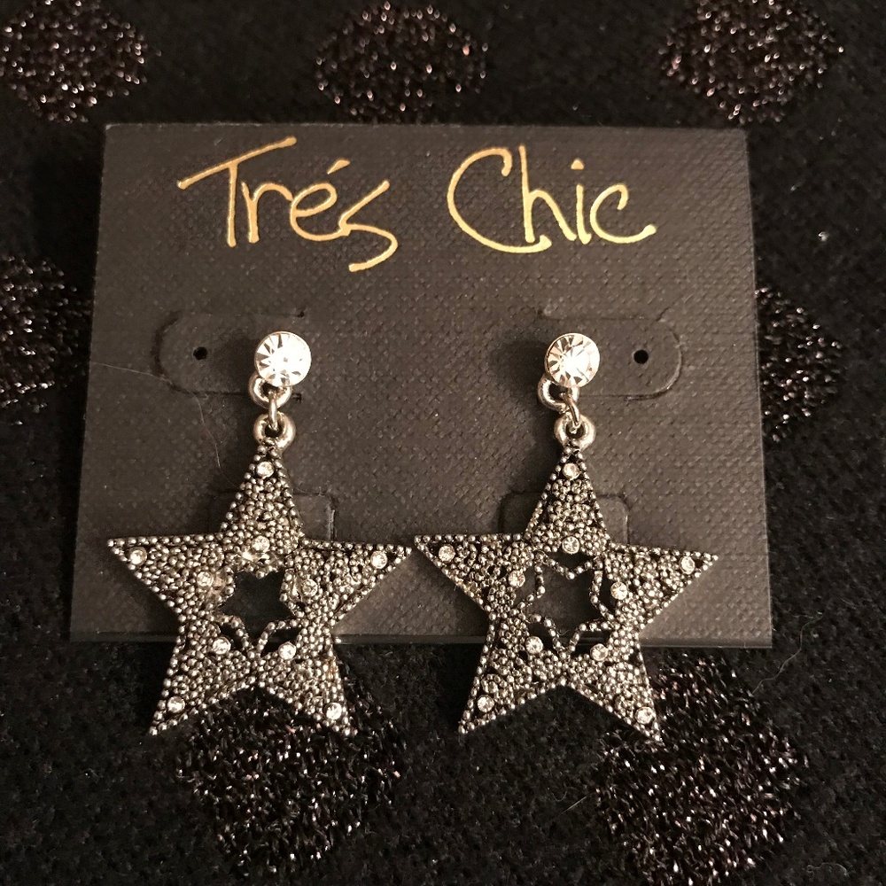 NWT Tres Chic Star Drops